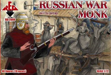 Red Box Figures  1/72 Russian War Monk XVI-XVII Century (40)