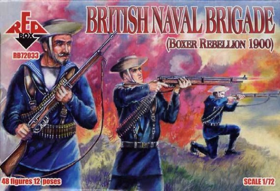 Image 0 of Red Box Figures  1/72 British Naval Brigade Boxer Rebellion 1900 (48)