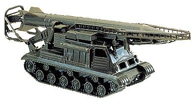 Image 0 of Herpa Minitanks 1/87 Scud-A Missile Launcher Tank w/Missile