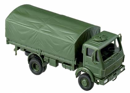 Image 0 of Herpa Minitanks 1/87 LKW 5-Ton DB Type 1017A German Army Cargo Truck w/Round Can