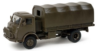 Image 0 of Herpa Minitanks 1/87 Steyr 680M 4x4 Flatbed Truck w/Cover