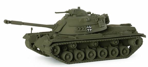 Image 0 of Herpa Minitanks 1/87 M48A2 C German Army MBT w/90mm Gun