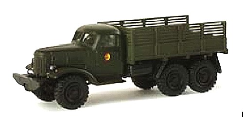 Image 0 of Herpa Minitanks 1/87 ZIL157 Russian Red Army Stake Body Truck