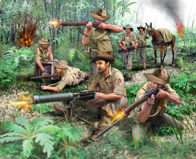 Image 0 of Revell 1/76 WWII Anzac Infantry (42)
