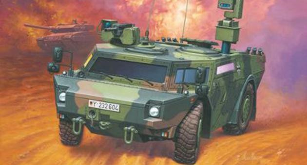 Image 0 of Revell 1/72 Fennek Military Recon Vehicle