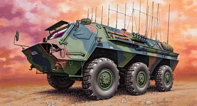 Image 0 of Revell 1/72 TPz Fuchs Eloka Hummel/ABC Armored Transport Vehicle (Re-Issue)