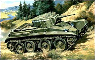 Image 0 of Unimodels Plastic Model Kit 1/72 BT5 WWII Soviet Tank