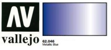 Vallejo Paints 60ml Bottle Metallic Blue Premium