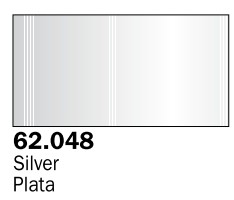 Vallejo Paints 60ml Bottle Metallic Silver Premium