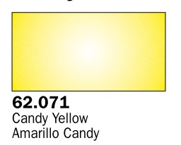 Vallejo Paints 60ml Bottle Candy Yellow Premium