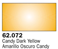 Vallejo Paints 60ml Bottle Candy Dark Yellow Premium