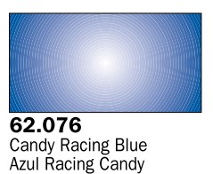 Vallejo Paints 60ml Bottle Candy Racing Blue Premium