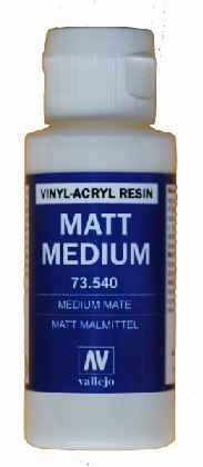 Vallejo Paints 60ml Bottle Matte Medium