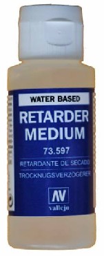 Vallejo Paints 60ml Bottle Retarder Medium Water Based