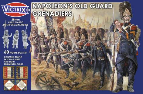 Image 0 of Victrix LTD Figures 28mm Napoleon's Old Guard Grenadiers (60)