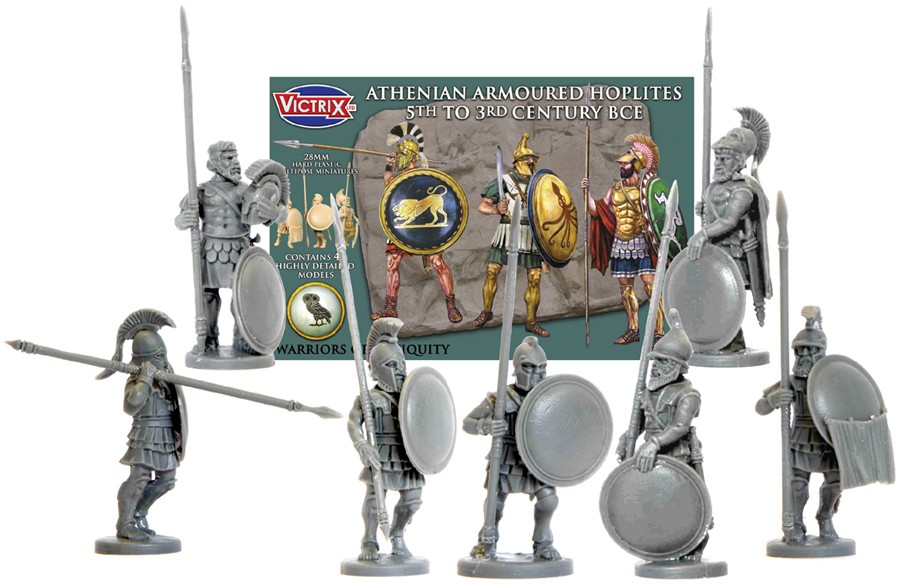 Victrix LTD Figures 28mm Athenian Armored Hoplites 5th-3rd Century BCE (48)