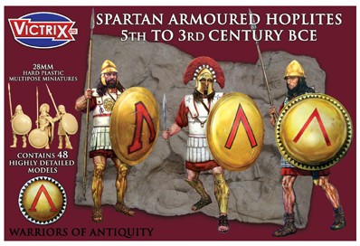 Victrix LTD Figures 28mm Spartan Armored Hoplites 5th-3rd Century BCE (48)