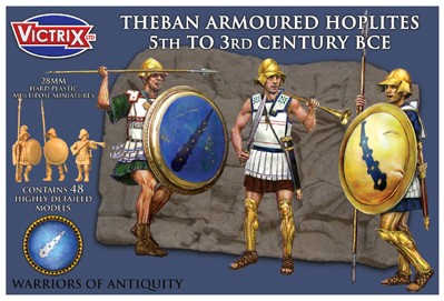 Victrix LTD Figures 28mm Theban Armored Hoplites 5th-3rd Century BCE (48)