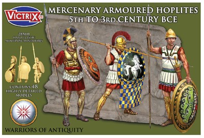 Victrix LTD Figures 28mm Mercenary Armored Hoplites 5th-3rd Century BCE (48)