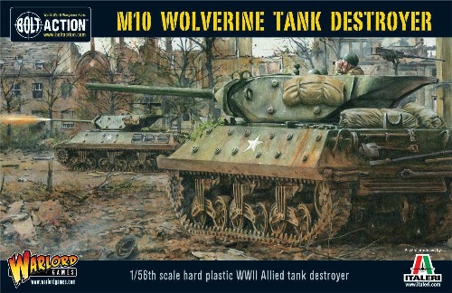 Warlord Games 28mm Bolt Action: WWII M10 Wolverine Allied Tank Destroyer (Plasti
