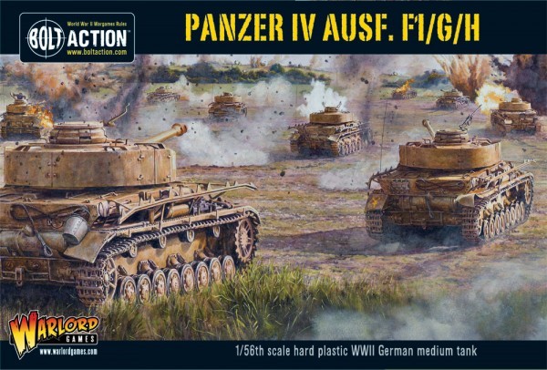 Image 0 of Warlord Games 28mm Bolt Action: WWII Panzer IV Ausf F1/G/H German Medium Tank (P