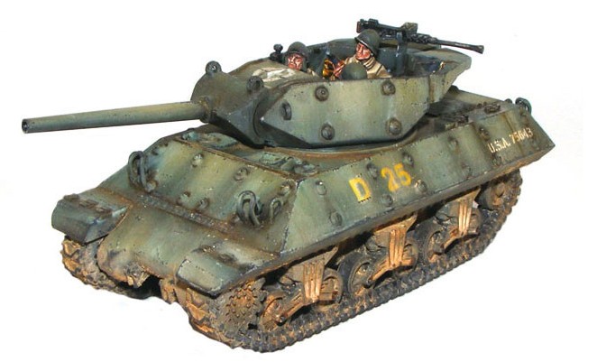 Warlord Games 28mm Bolt Action: WWII M10 US Tank Destroyer w/Commander & Crew He