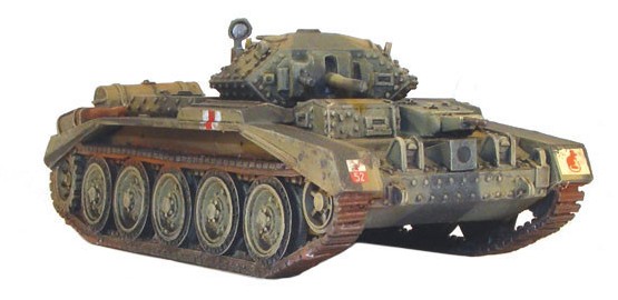 Warlord Games 28mm Bolt Action: WWII Crusader Mk I/II British Cruiser Tank