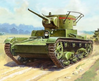Image 0 of Zvezda 1/35 Soviet T26 Mod. 1933 Light Tank