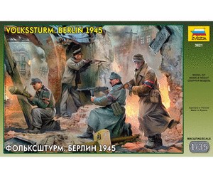 Image 0 of Zvezda 1/35 German Volkssturm Berlin 1945 Soldiers (4)