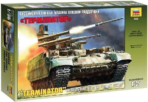Image 0 of Zvezda 1/35 BMPT Terminator Tank (New Tool)