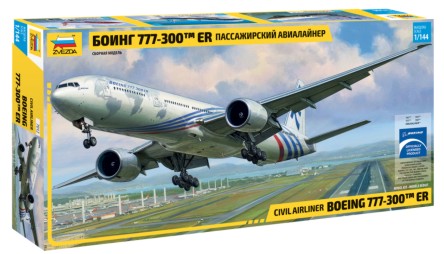 Image 0 of Zvezda 1/144 B777-300 Passenger Airliner (New Tool)