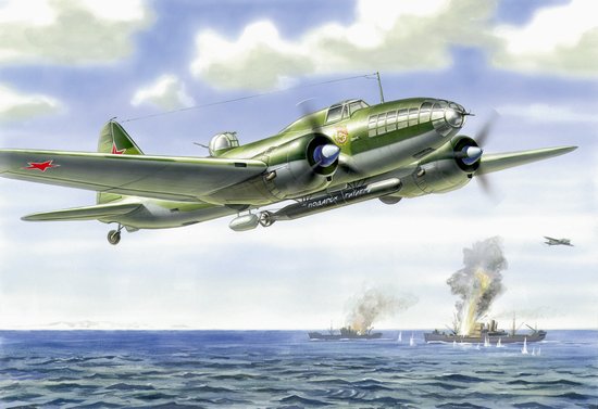 Image 0 of Zvezda 1/72 IL4T Soviet Torpedo Bomber (Ltd Edition)