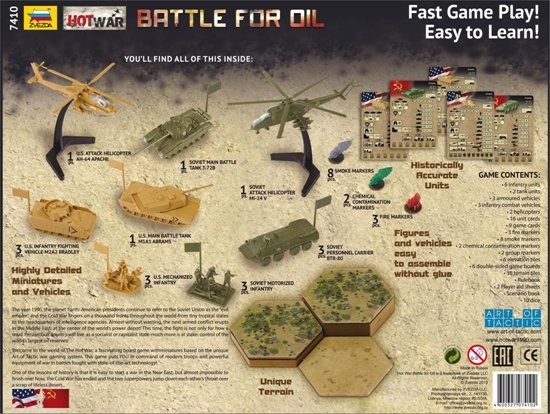 Image 0 of Zvezda Hot War Battle for Oil Warfare Board Game