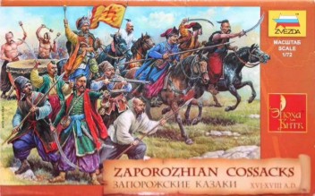 Zvezda 1/72 Zaporozhian Cossacks XVI-XVIII AD