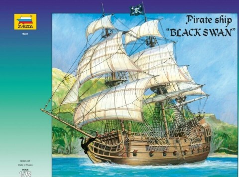 Image 0 of Zvezda 1/72 Black Swan Pirate Ship 
