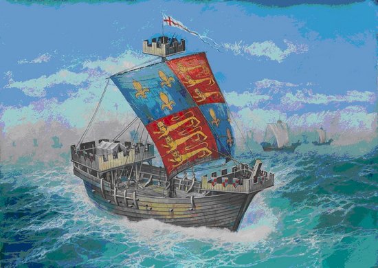 Image 0 of Zvezda 1/72 Thomas English Medieval Ship